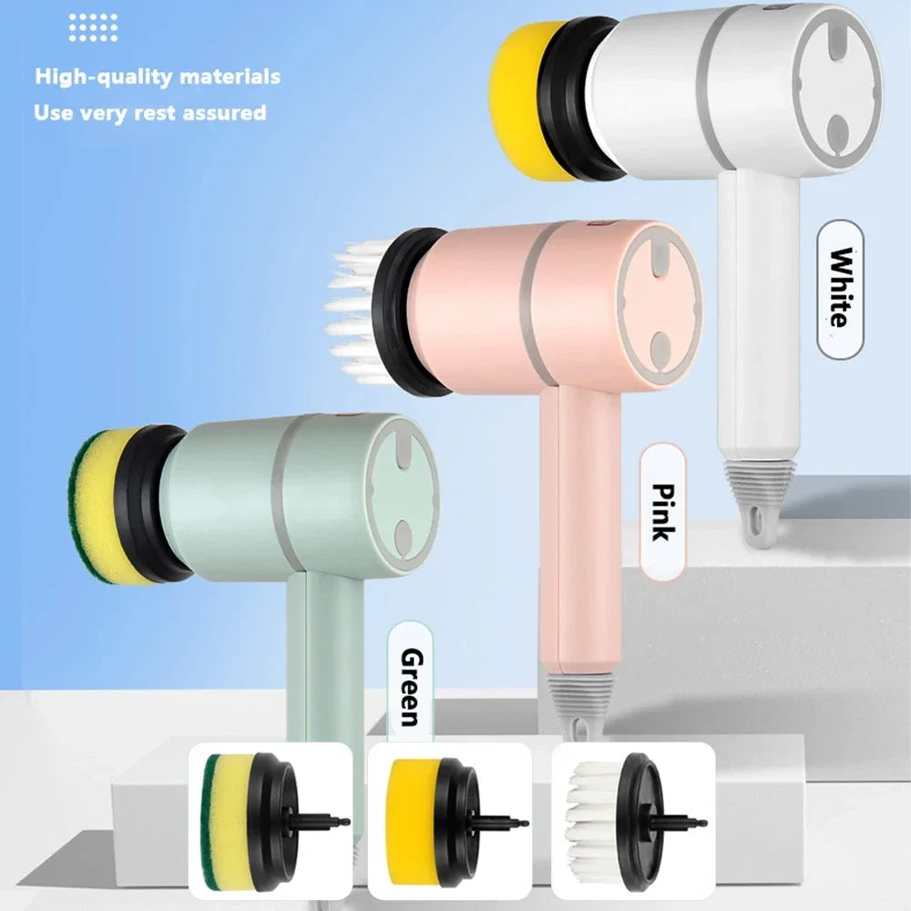 USB Rechargeable Electric Cleaning Scrubber