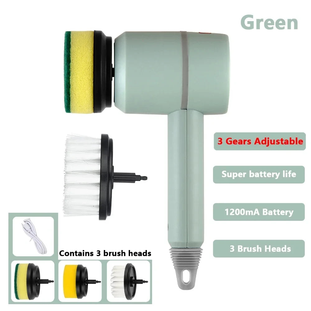 USB Rechargeable Electric Cleaning Scrubber